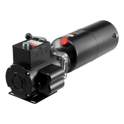 Hydraulic Pump Power Unit, AC 220V, 10 Quart Single Acting Hydraulic Unit, 6.3 L