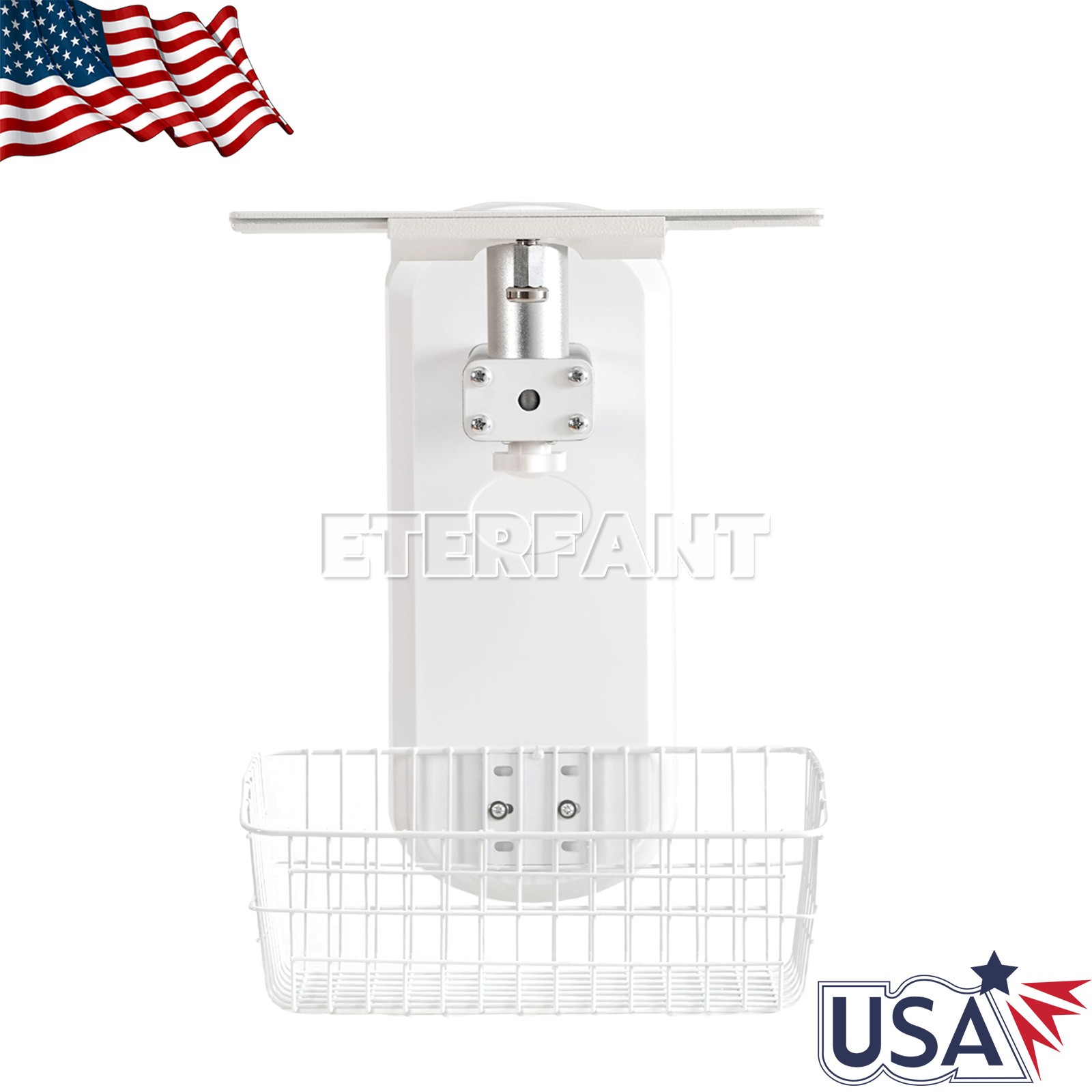 Wall Mounted Stands/Adjustable Mobile Medical Rolling Cart for Patient Monitor