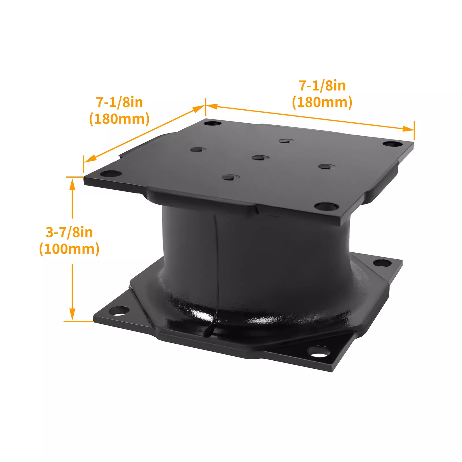 4PCS Fit Stanley Hydraulic Vibratory Plate Compactor Rubber Isolator Shock Mount