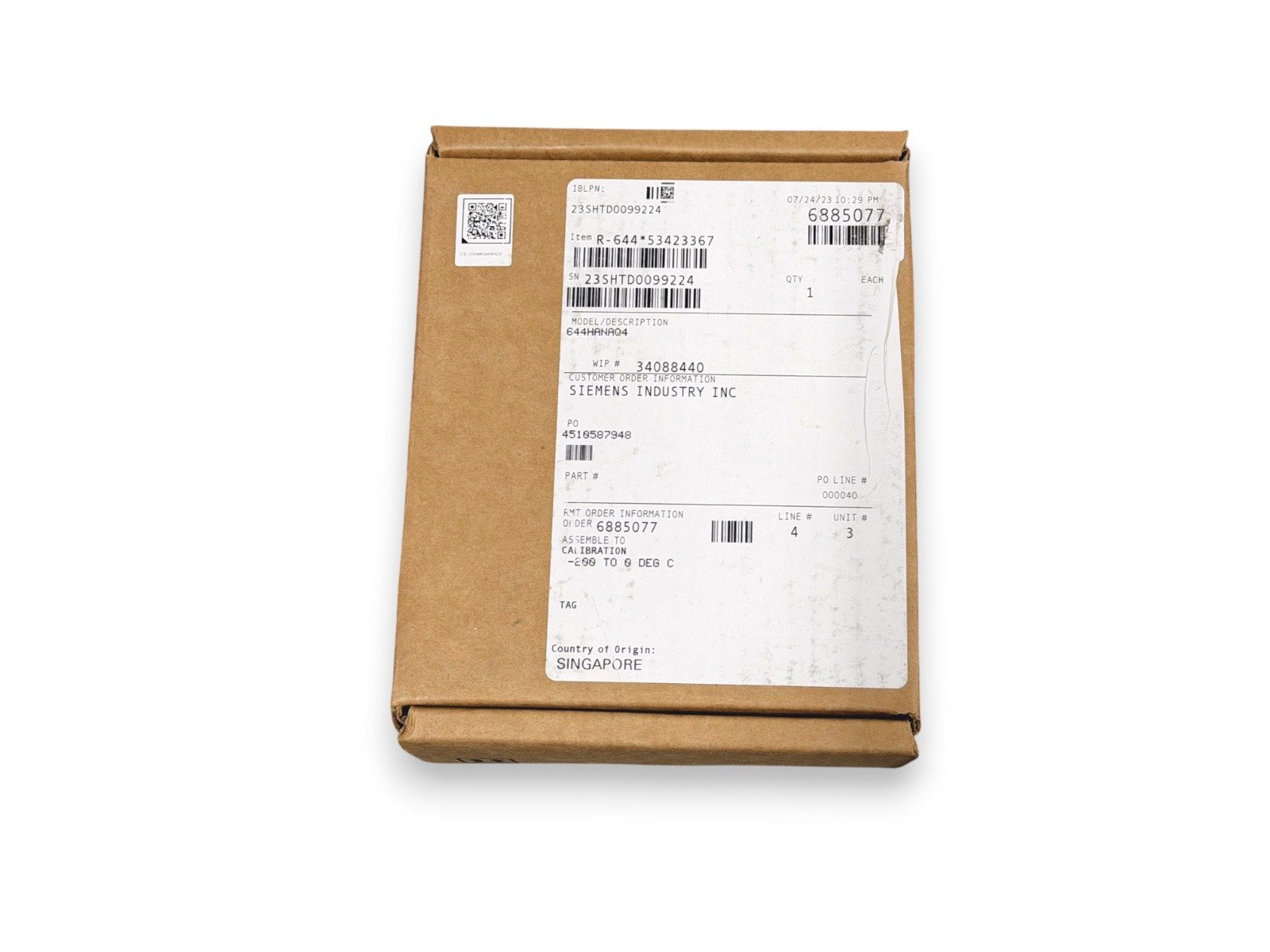 Emerson Rosemount 644 644HANAQ4 Temperature Transmitter (NEW IN BOX)