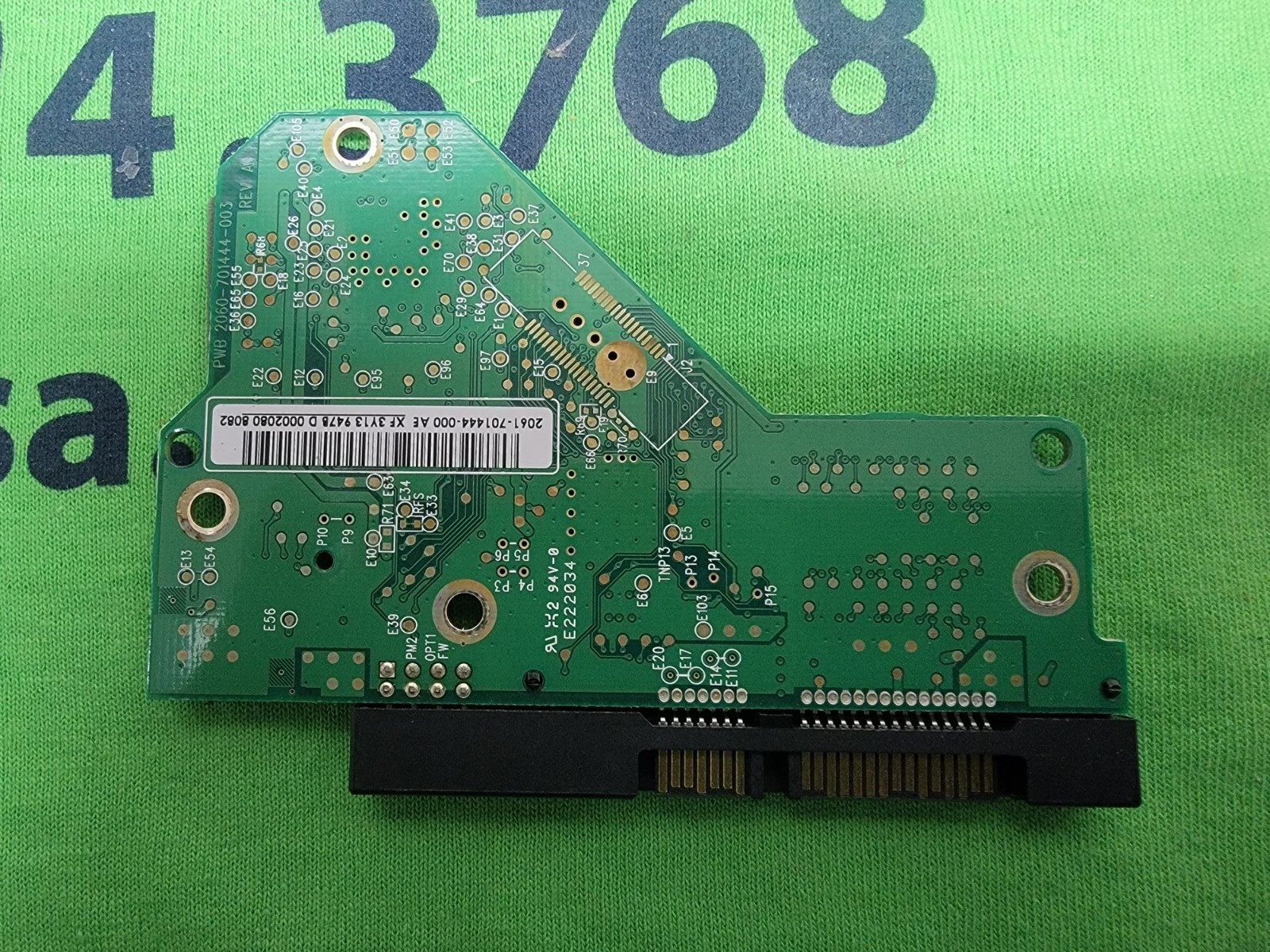 HDD – PCB ONLY – Western Digital PCB Logic Board 2060-701444-003 REV A – PCB