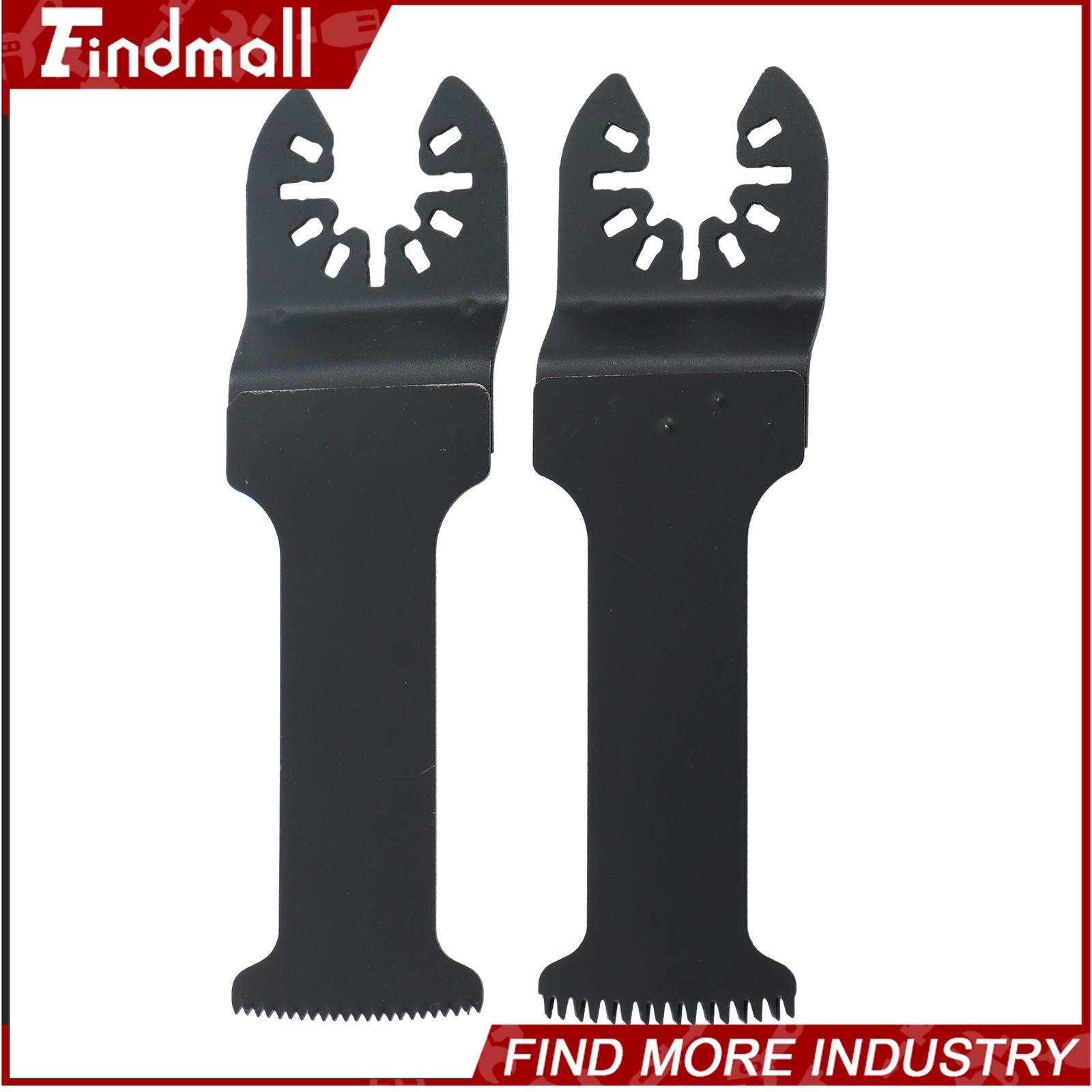 Findmall 15 Pcs Extended Oscillating Saw Blades Bi-Metal Multitool Blades