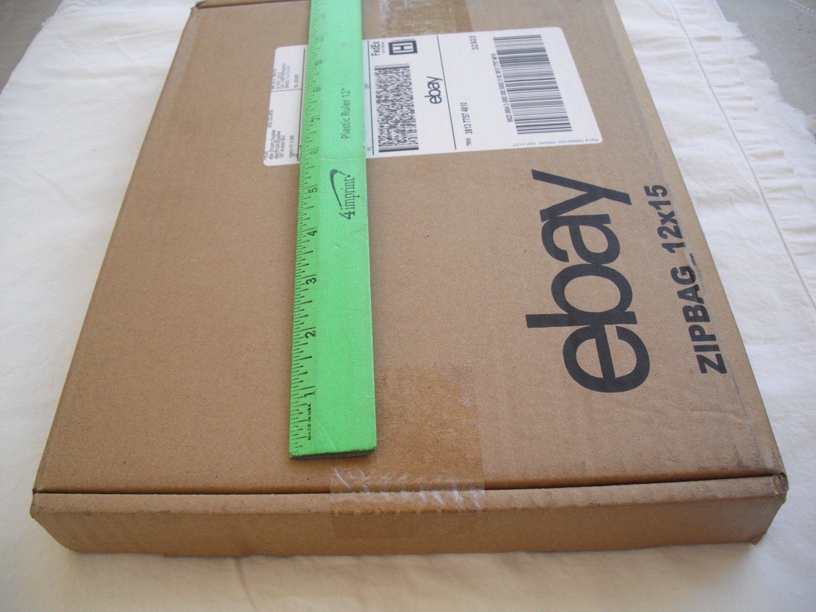 Lot of 50 Frosted Zipper Clothing Bag, Mailing Shipping, 12″ x 15″