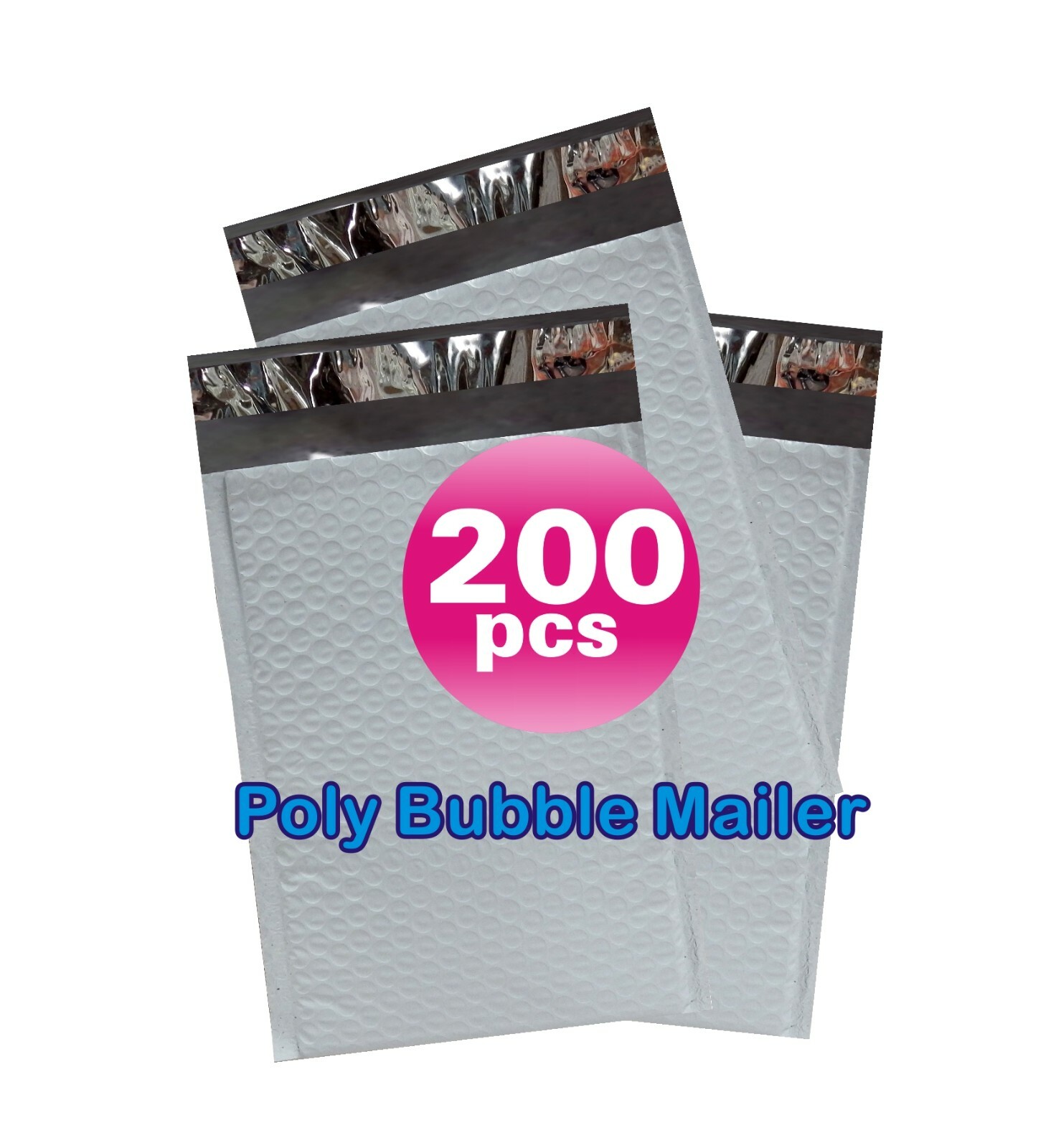 Yens® 200 #2 8.5×12 Poly Bubble Padded Envelopes Mailers Inner 8.5×11