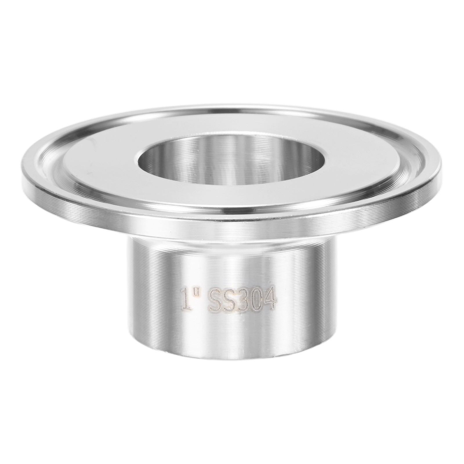 1-Pack Tri Sanitary 1.5″ Clamp Ferrule Fittings to 25mm” OD Weld Clamp Pipe