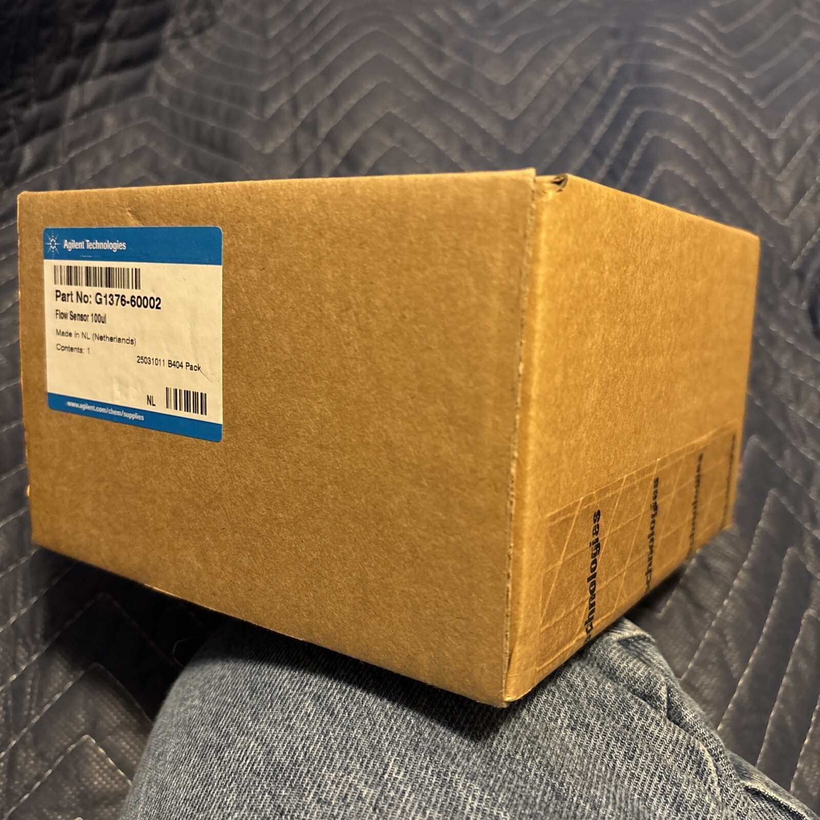 AGILENT TECHNOLOGIES G1376-60002 100µL/MIN MAX FLOW SENSOR FACTORY SEALED