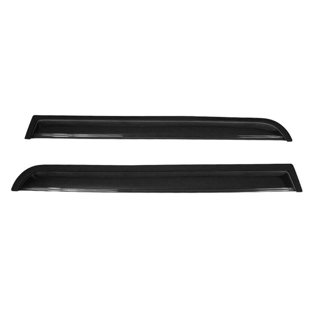 Window Visor for Jeep Patriot 2007-2017 4pc Smoke Tinted Slim Acrylic