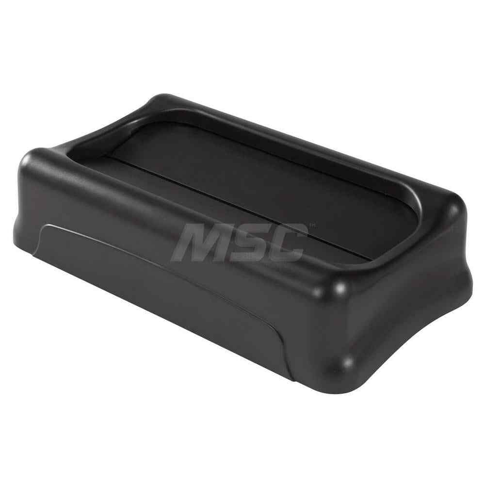 Rubbermaid FG267360BLA Rectangle Lid fits «Slim Jim» 23 Gal Rectangle Trash Can