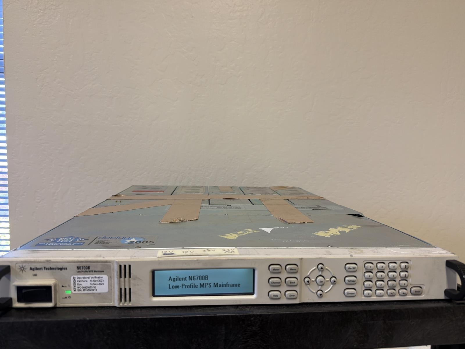 AGILENT TECHNOLOGIES N6700B LOW-PROFILE MPS MAINFRAME