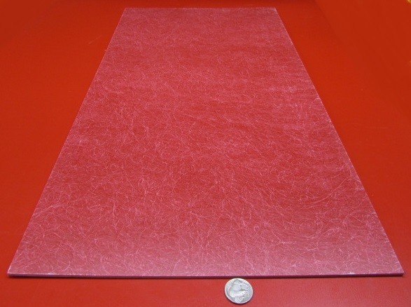 GPO3 Electrical Red Fiberglass Sheet 1/8″ Thick x 12.0″ Wide x 24.0″ Long