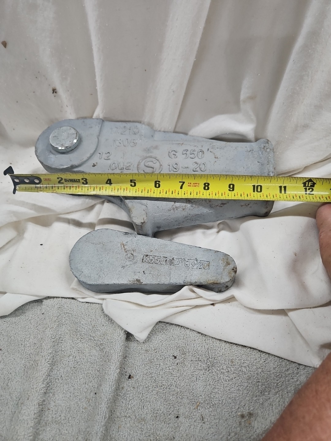 Crosby Wedge Socket Terminator Cable Clamp G 550 19-20 80 Kn 12/11 17219. New