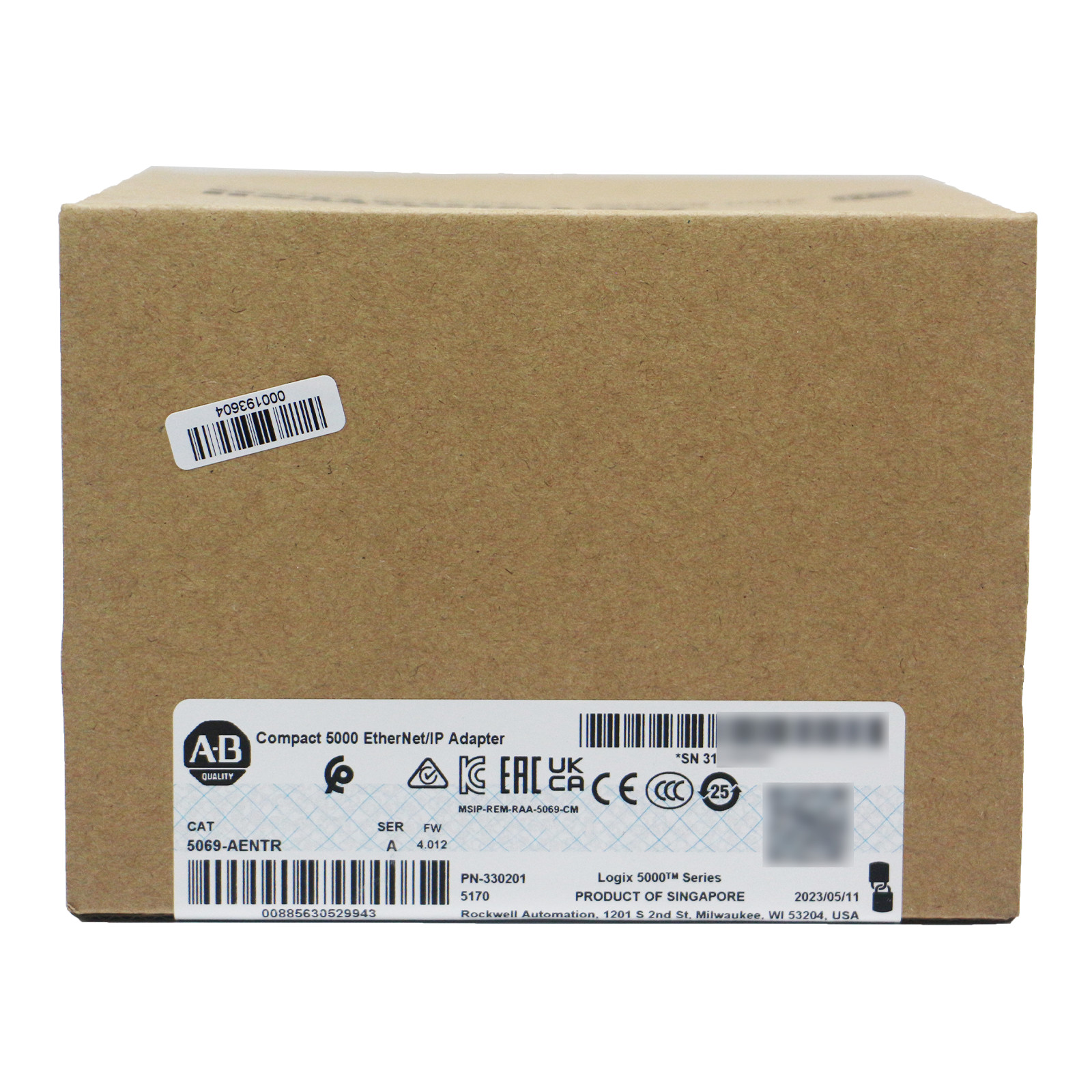 2023 New Allen-Bradley 5069-AENTR Compact 5000 EtherNet/IP Adapter UPS SHIPPING