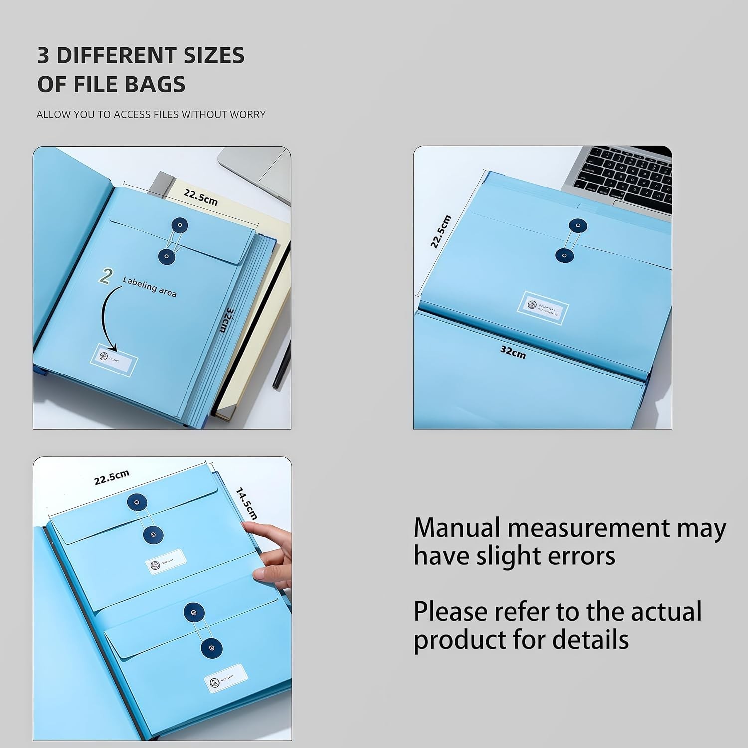 Important Document Organizer for Family Records, Home Filing System with Tabs