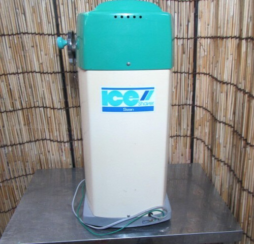 Swan SI-100S Ikenaga Commercial Block Ice Shaver Kakigori Machine 100V 2014 Used