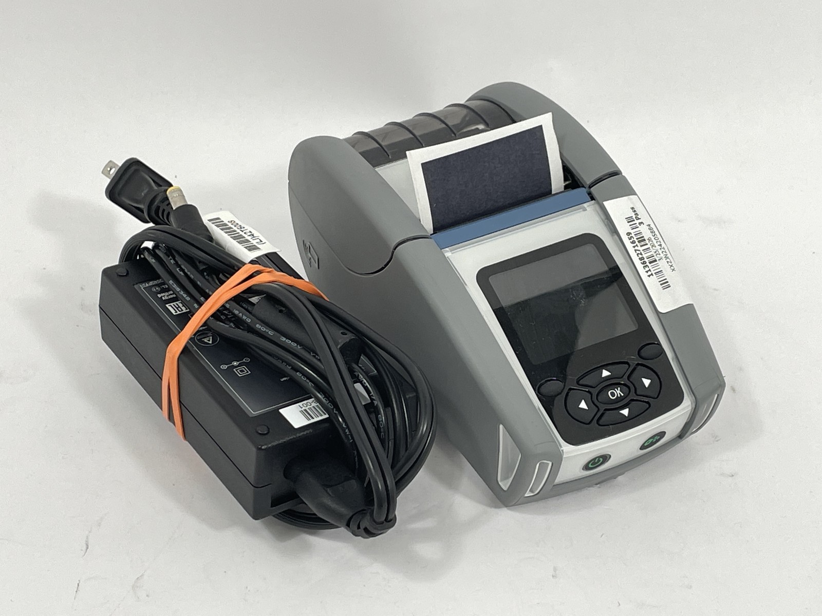 Zebra ZQ610 Direct Thermal Label Printer ZQ61-HUFA000-00 w/ AC – No Battery