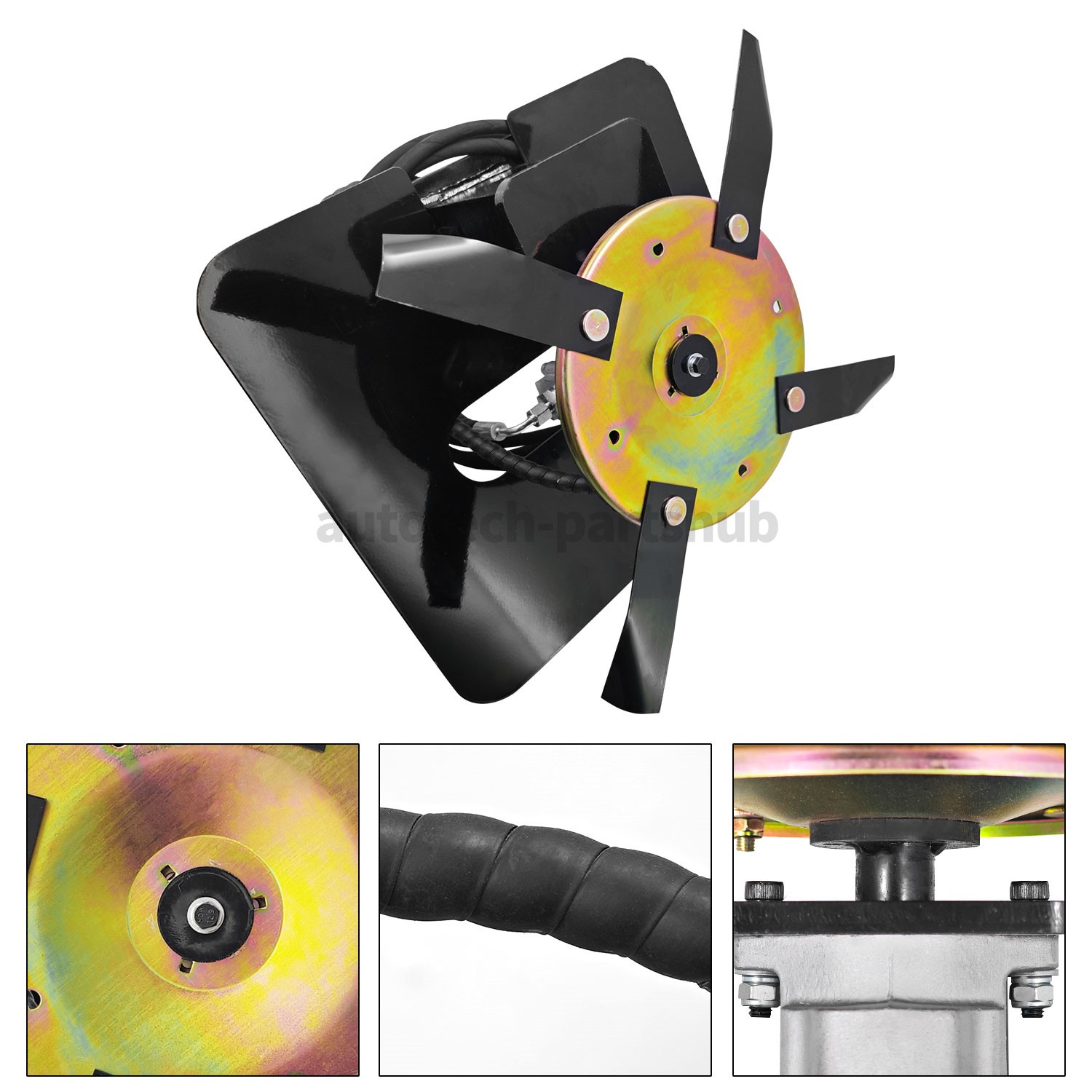 Hydraulic Grass Cutter Mower Attachment For 1-1.5ton Mini Excavator Attachment