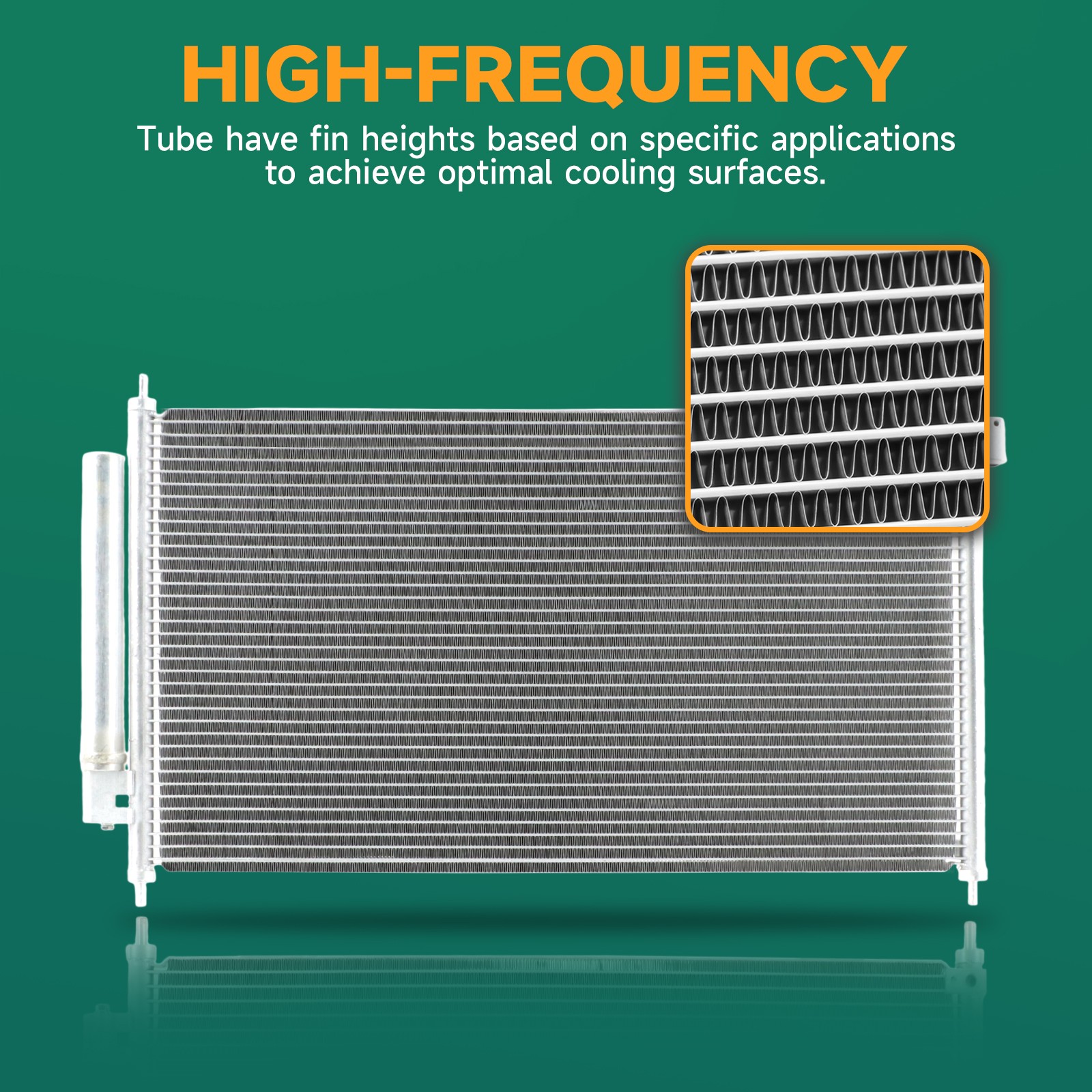 AC3686 AC Condenser Aluminum For Toyota For Corolla 2009 2010 2011 12 13 14-2019