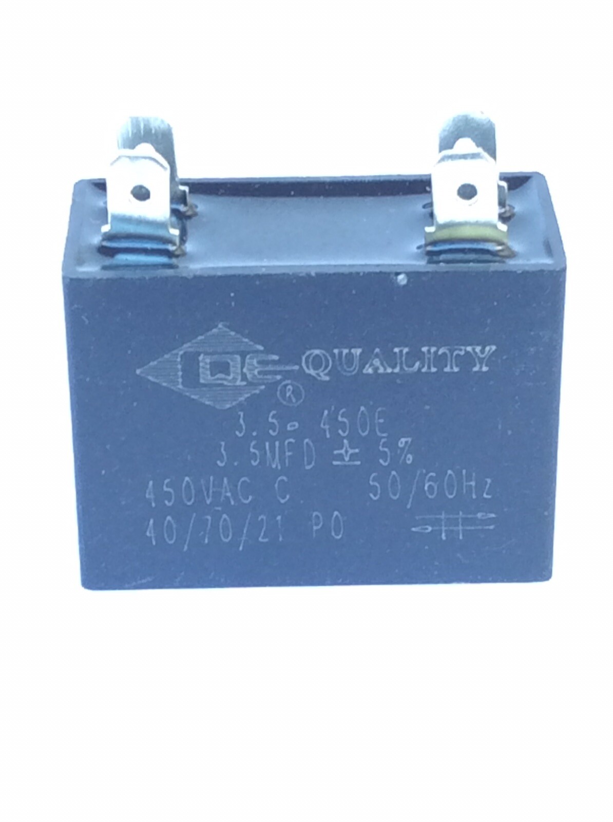 3.5uf 450V 3.5 mfd 50/60HZ HVAC Mini-Split Replacement Capacitor 4 Terminal