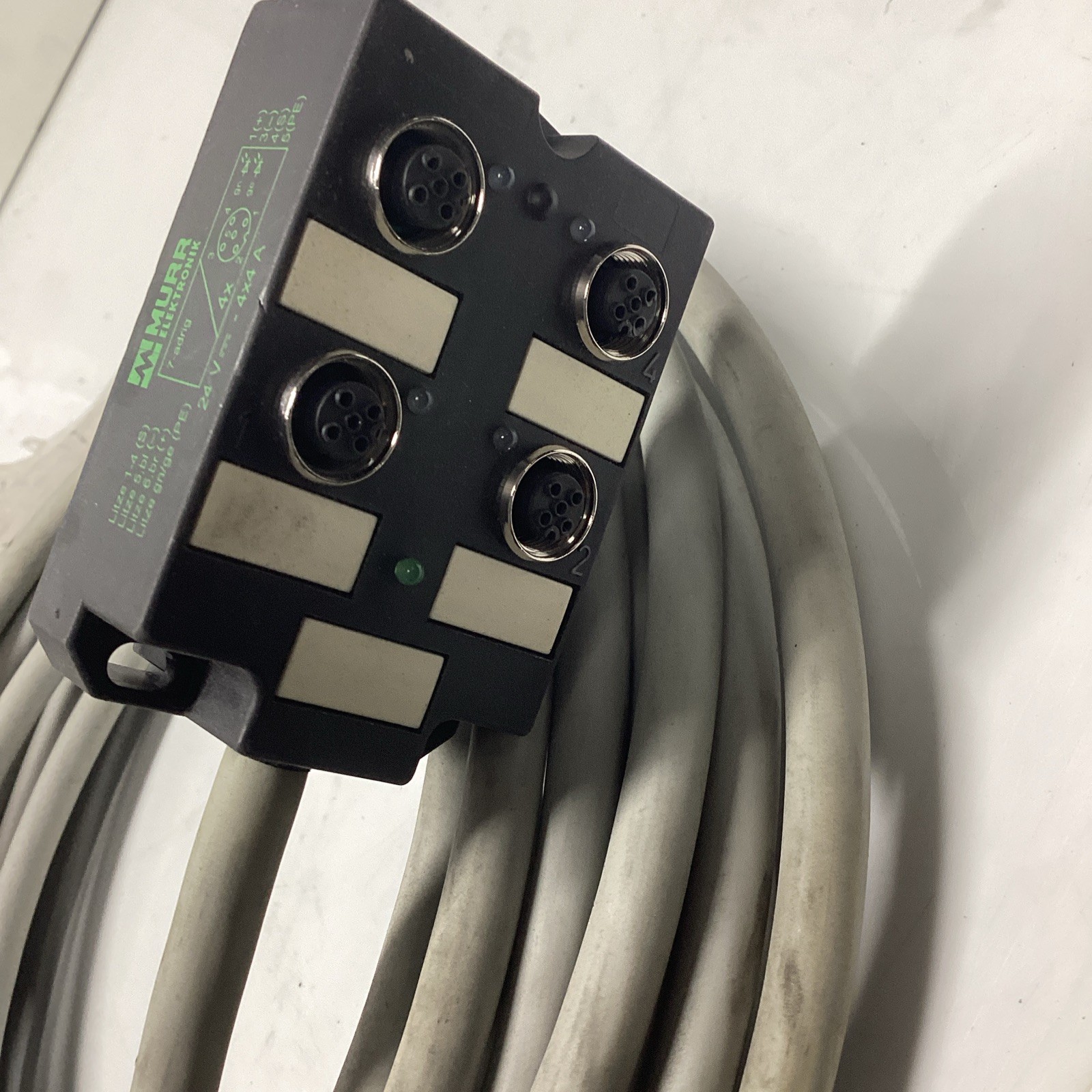 Murr Elektronik 27804 Pre-Wired Distribution Cable Assembly U-390
