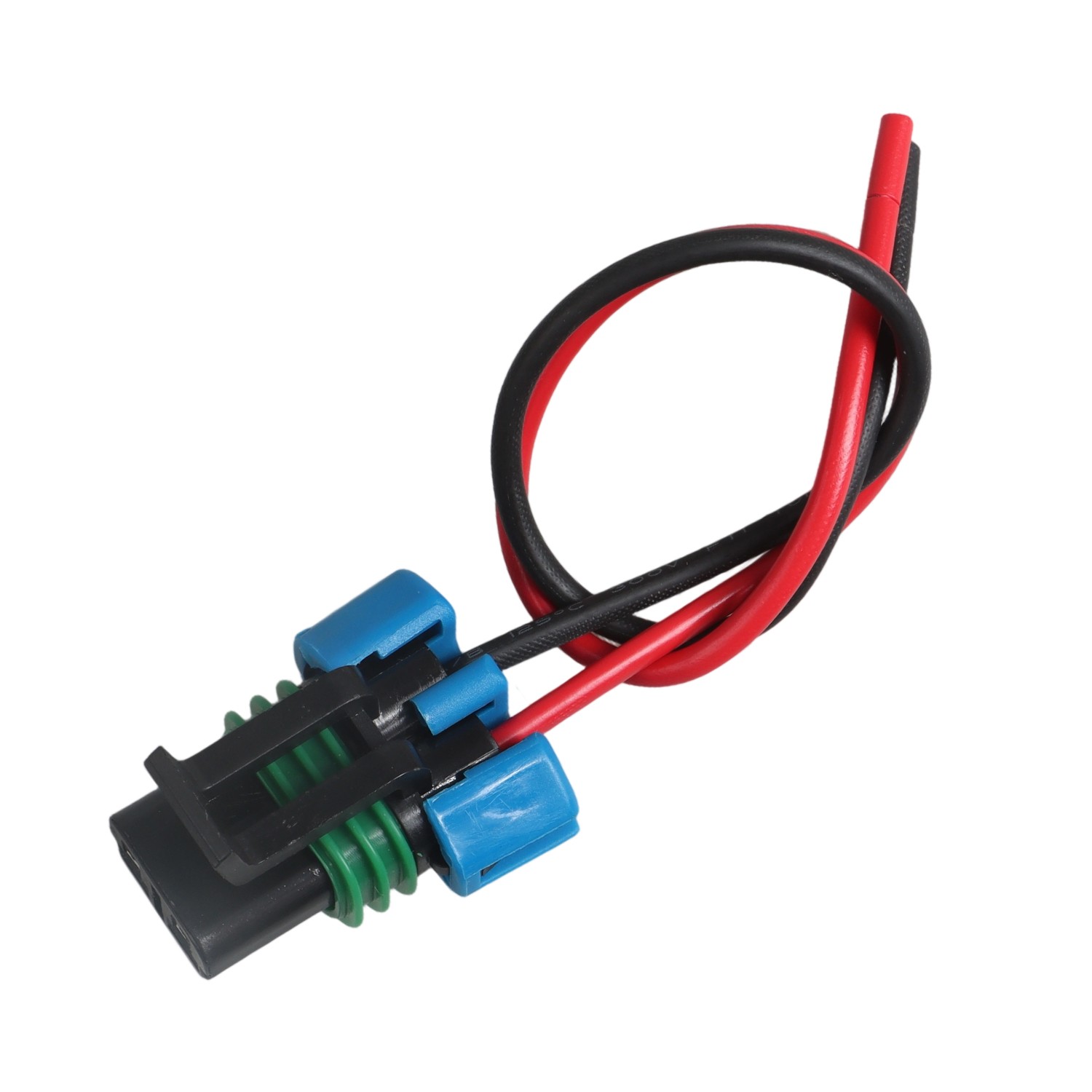 Pair 2-Pin Male & Female Connector Multi-Purpose Pigtail 14 AWG 7.8″ Wiring