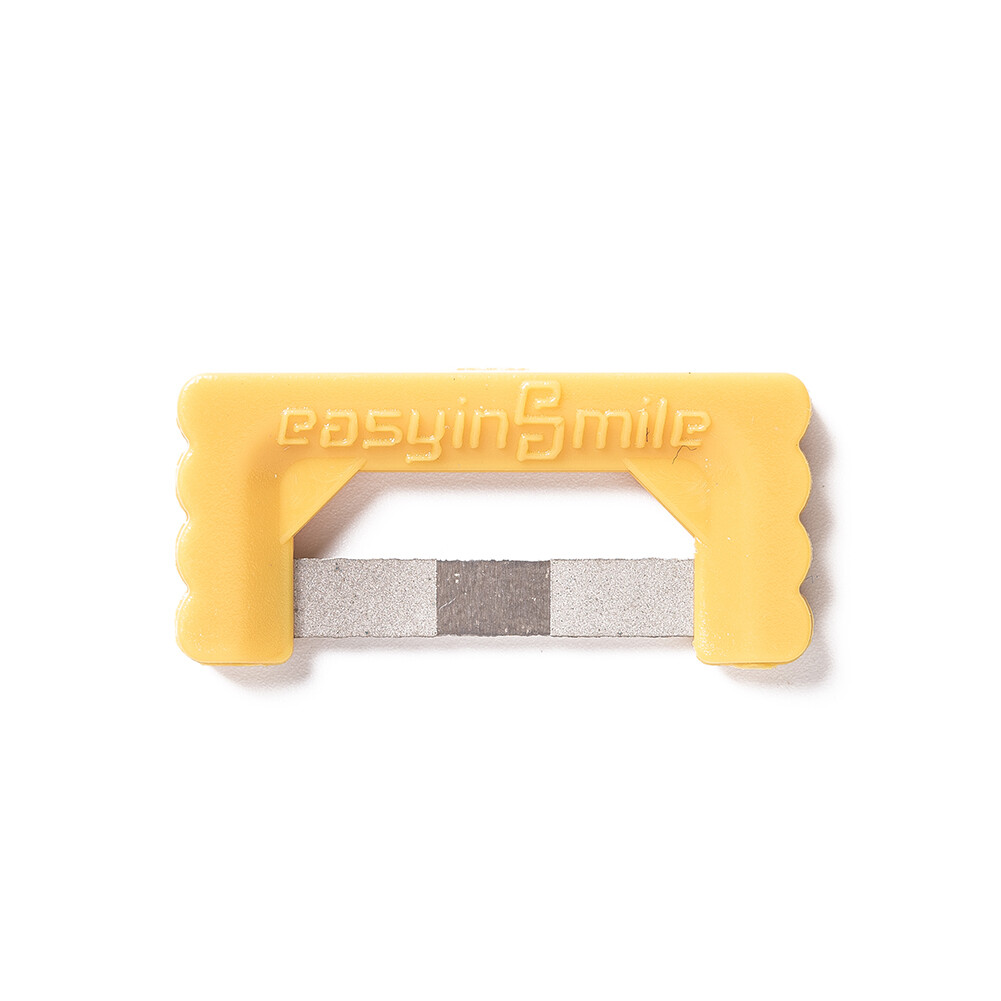 Dental Mini Metal Braces Orthodontic Brackets Mesh Base IPR Polishing Strips Saw