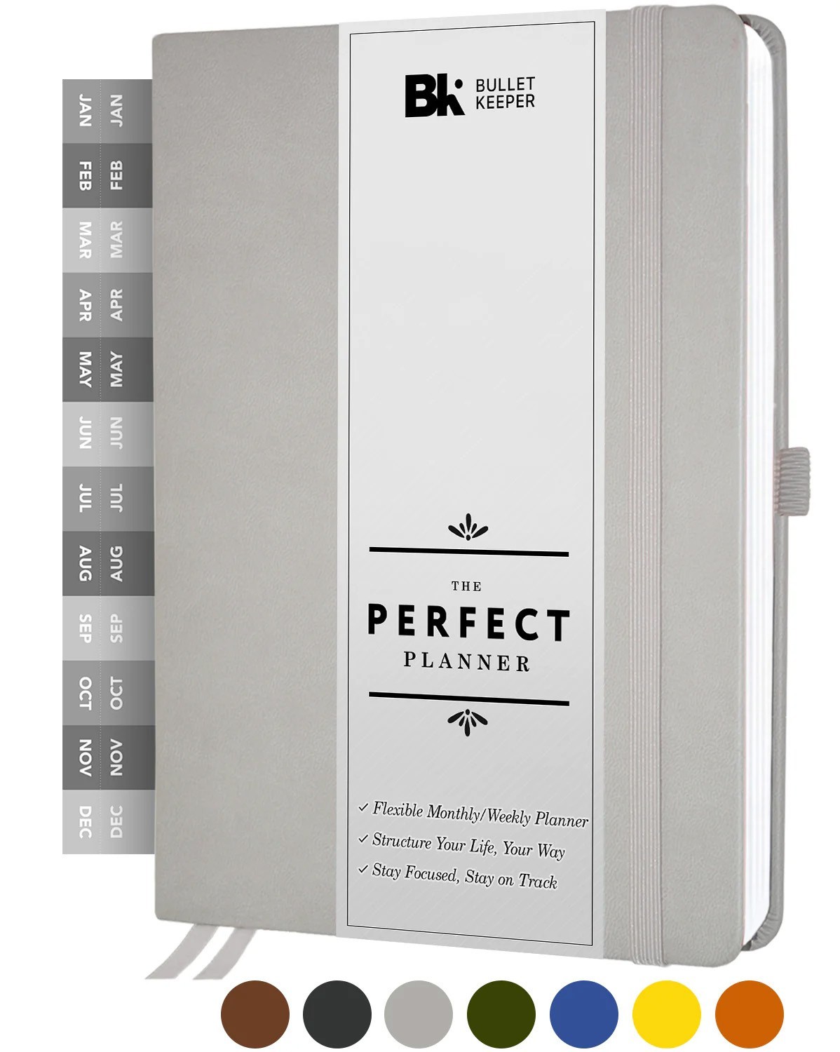 The Perfect Planner Collection A5 Monthly Weekly Flexible Structure Undated Year