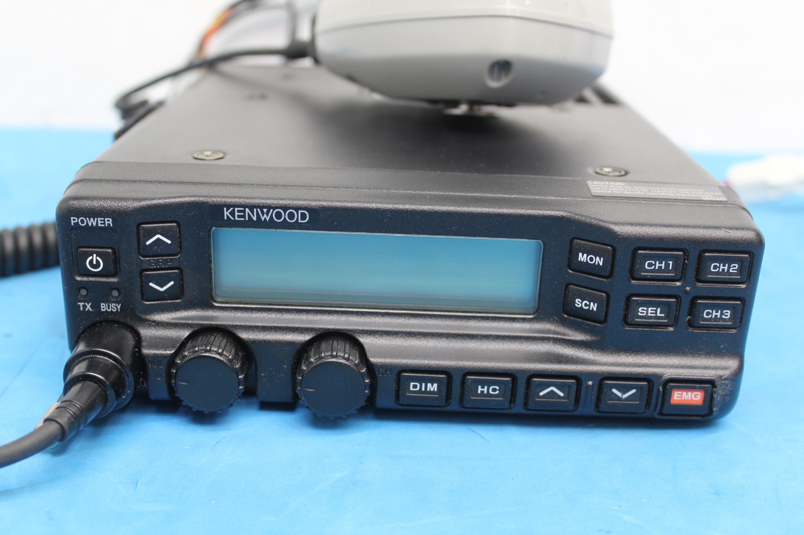 Kenwood TK-5710-K V3.0 VHF P25 Digital Trunking Mobile Radio w/Mic+ PWR Cable T9