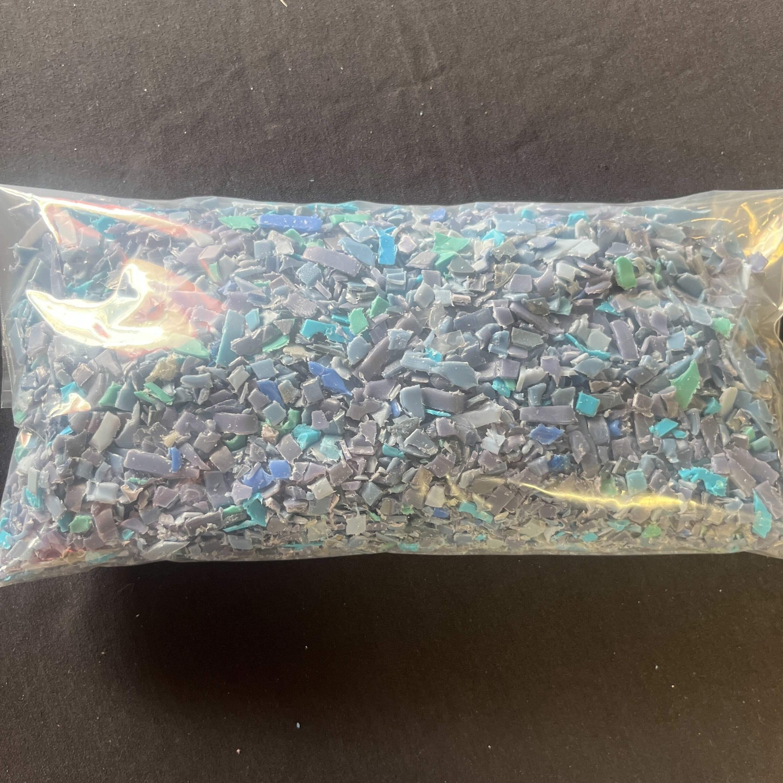 Shredded (Coarse) Recycled Low Density Polyethylene (LDPE #4) 1 kg