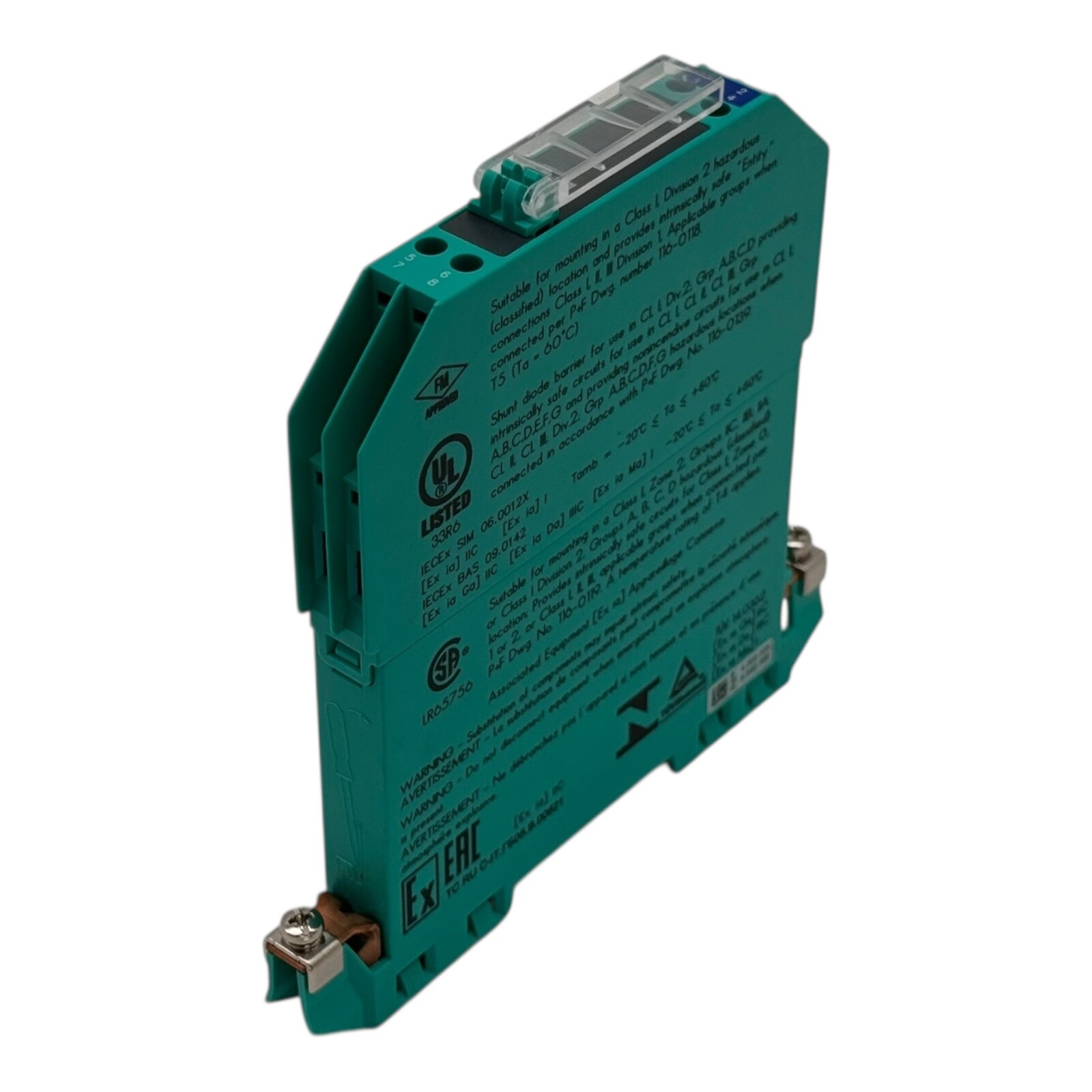 Pepperl + Fuchs Z 928 071857 Zener Barrier 26 V at 10 μA -Unused/Original Packaging-