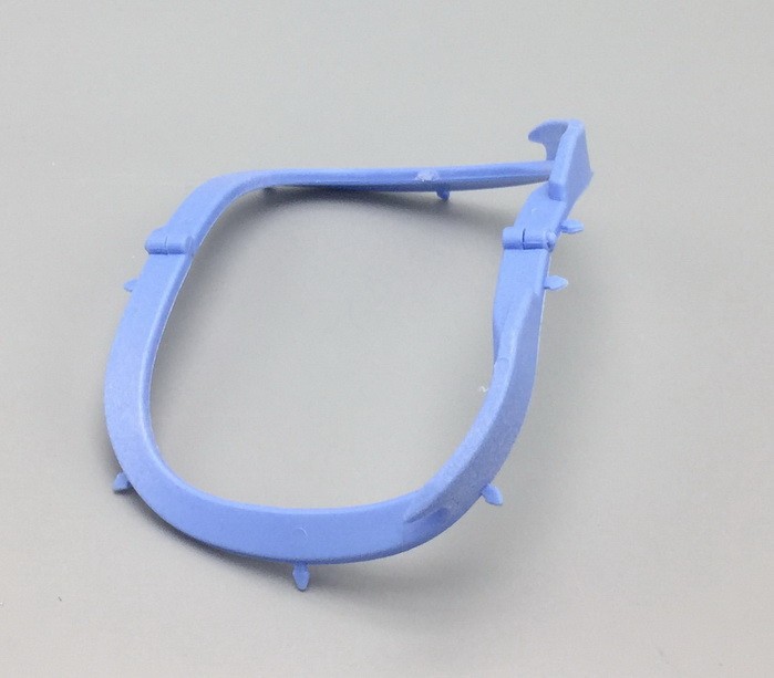 Dental Foldable Bracket Frame Plastic Rubber Dam Sheet Frames Oral Barrier Tool