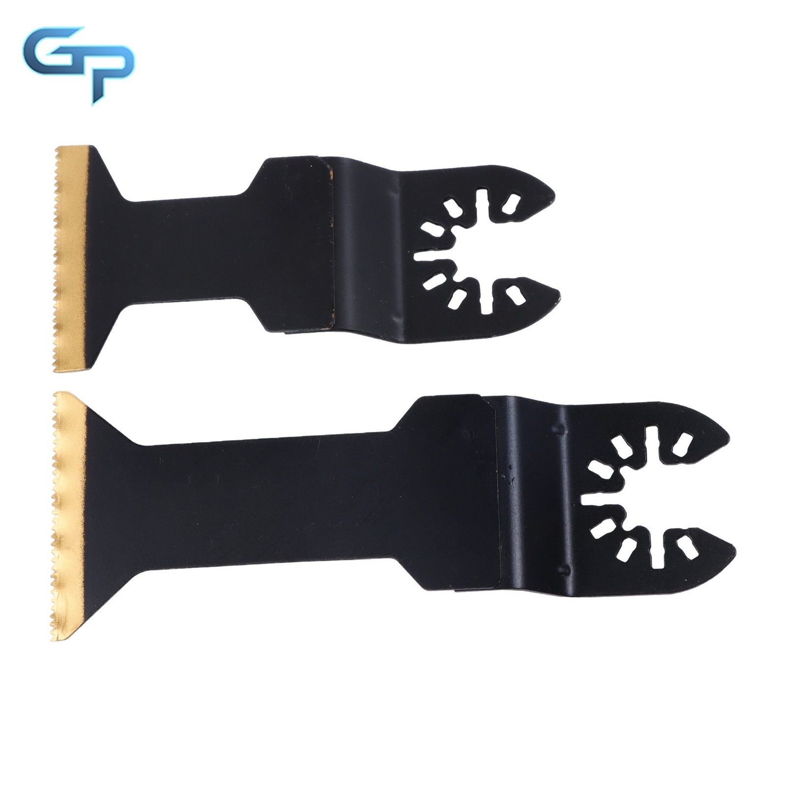 16 Pcs Extended Titanium Oscillating Saw Blades for Metal & Wood Cutting