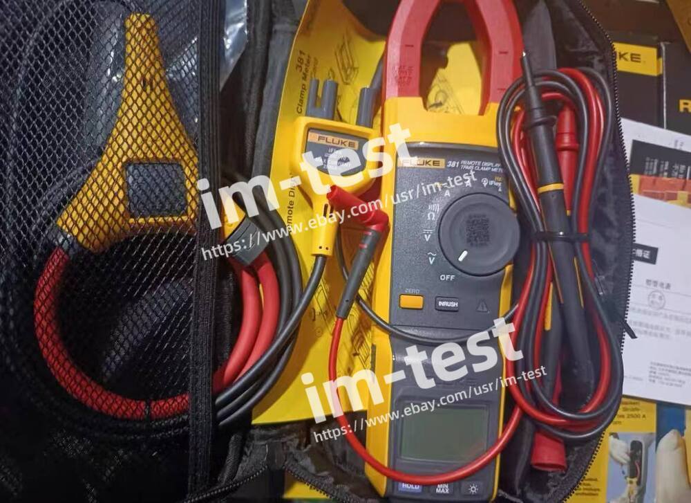 Fluke 381 Remote Display True-RMS AC/DC Clamp Meter with iFlex NEW