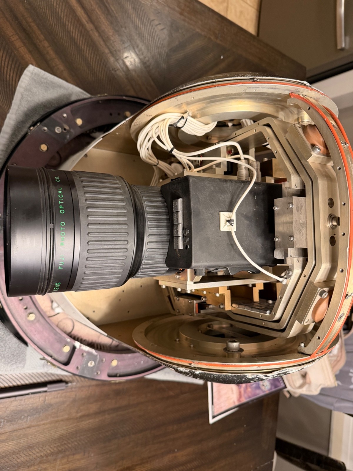 FLIR FSI Airborne EO Gimbal Camera Sony 3CCD Fuji Lens Gyro ISR Stabilized