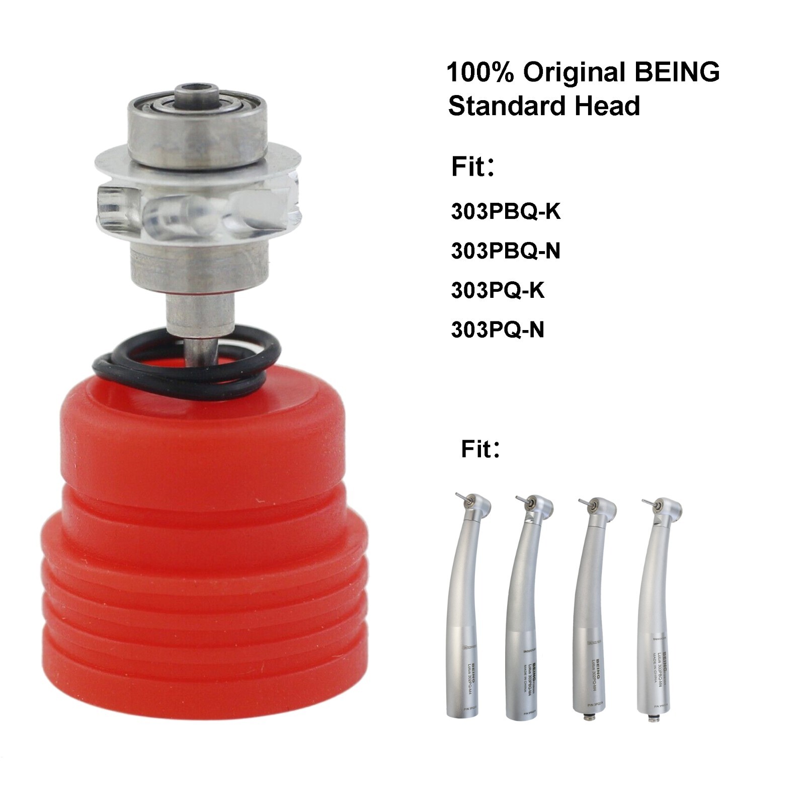 BEING COXO Dental Handpiece Rotor Turbine Cartridge CX207-G F 302PQ 303PBQ45 K N