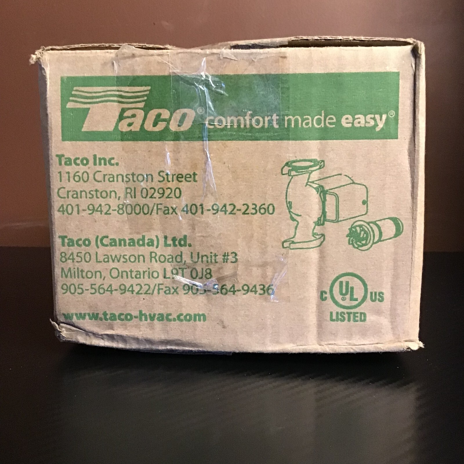 Taco Comfort Solutions 1/25 HP Cast Iron Circulator Pump 007-F5