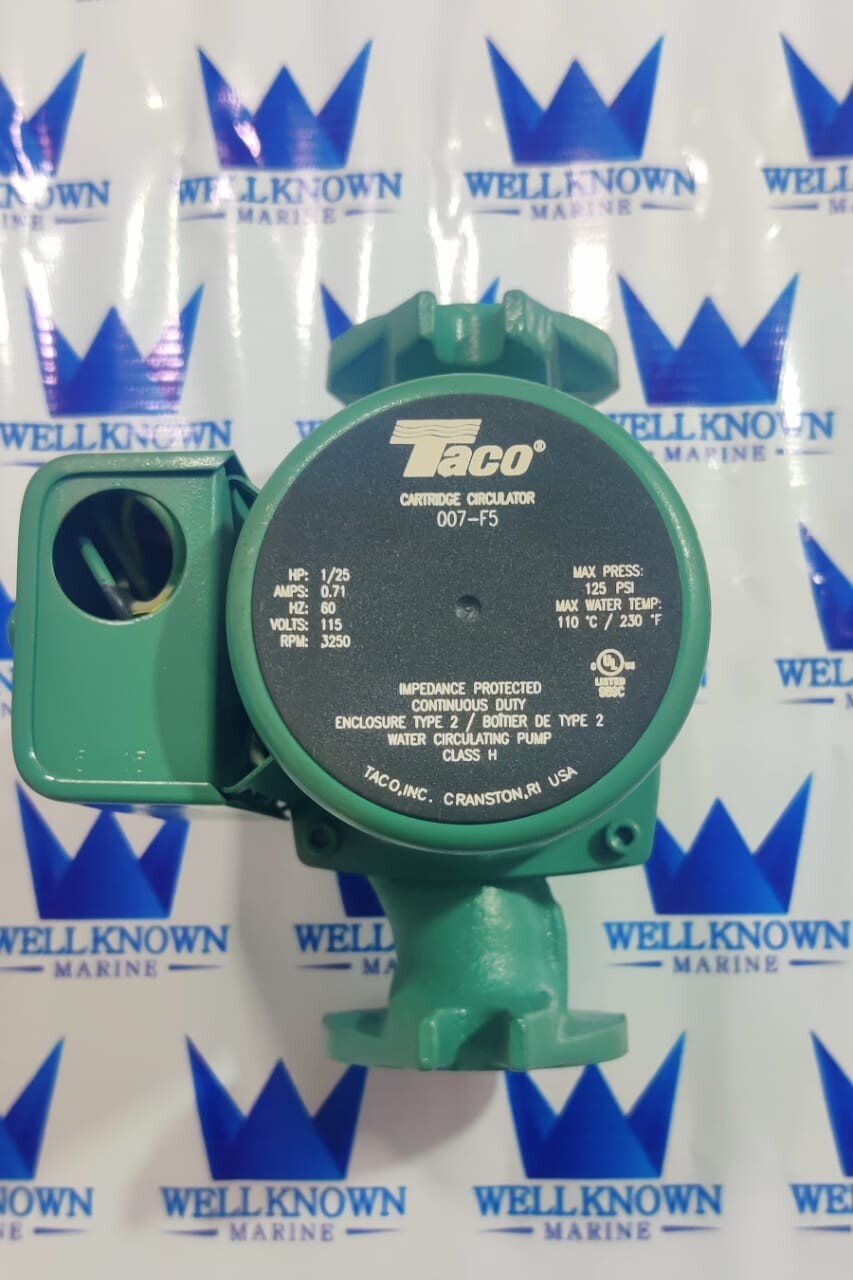 Taco Cartridge Circulator 007-F5 Cast Iron 1/25 HP Pump