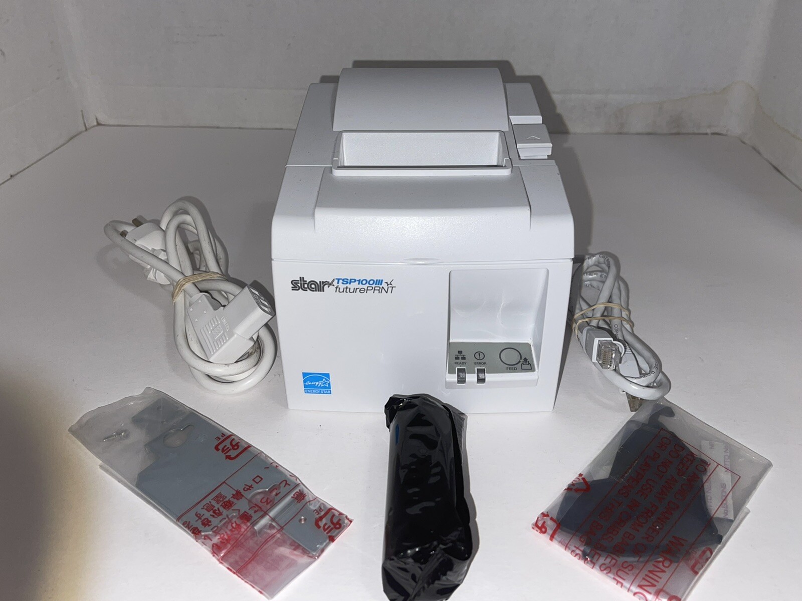Star TSP100 Thermal POS Receipt Printer 143IIILAN w power cord ETHERNET **NEW**