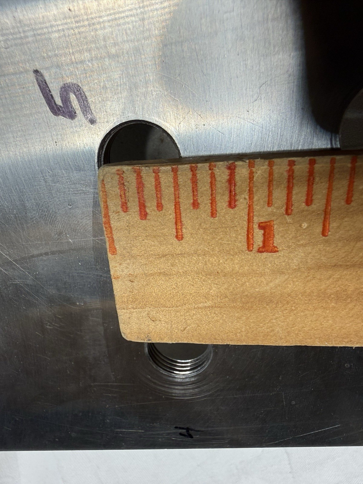 Custom Machined Aluminum 5-Port Manifold Fixture Plate Industrial Test Block 6in