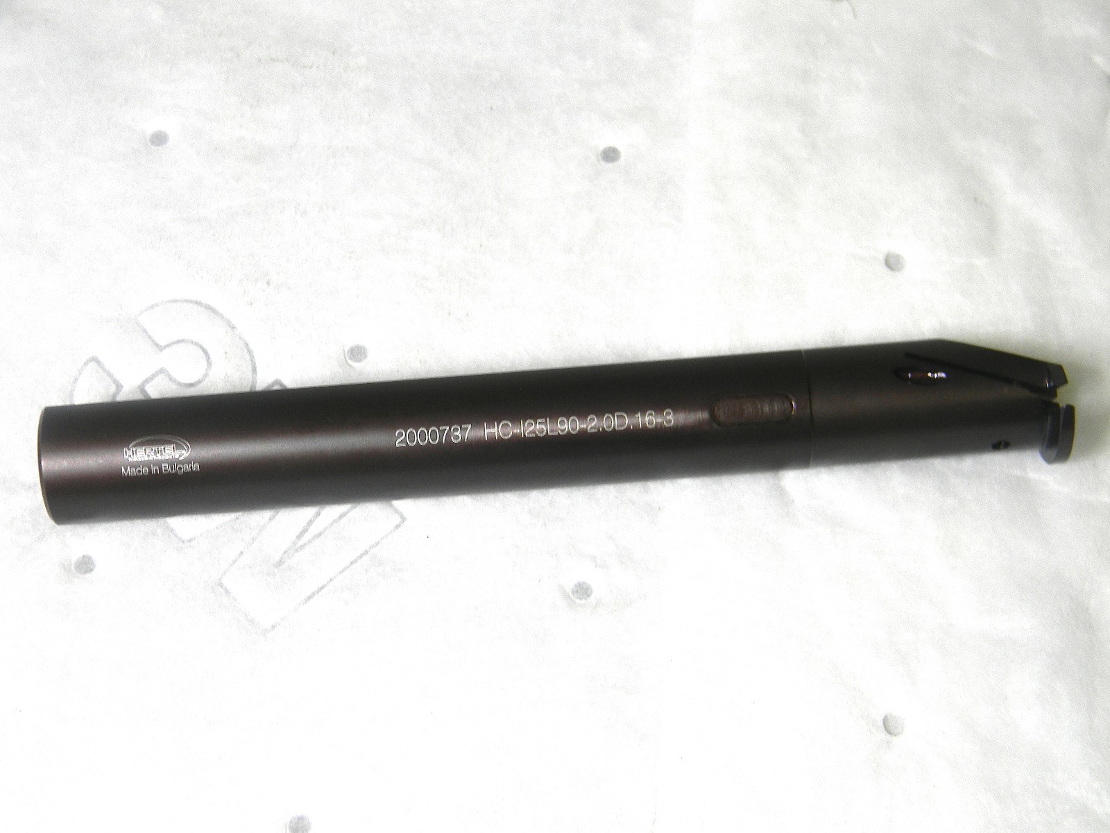 Hertel Steel Indexible Cut-Off Grooving Toolholder LH 8 L 1 Shank Dia 2000737