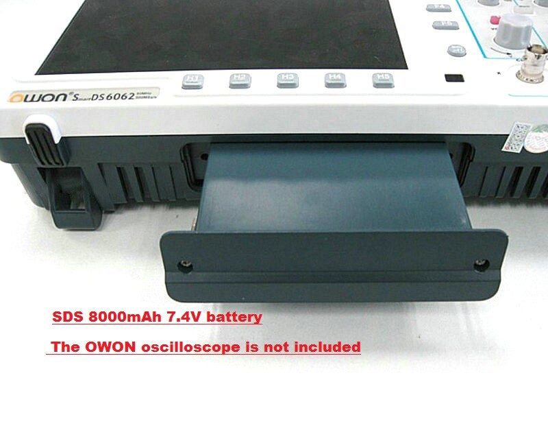OWON SDS series BATTERY 8000 mAh/7.4V Li-ion battery for SDS Oscilloscope