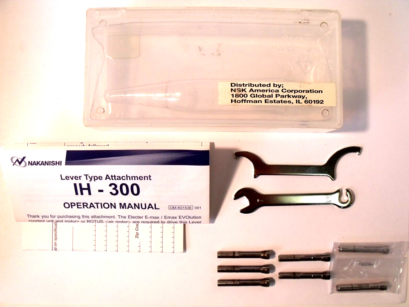 Nakanishi NSK ROTUS III Micro Air Grinder: IM-301 Motor & IH-300 Attachment