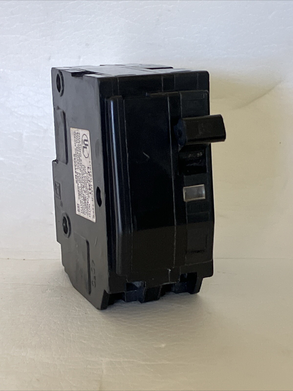 Square D Circuit Breaker QO 60A 2 pole Black Face QO260 Trip Flag Window
