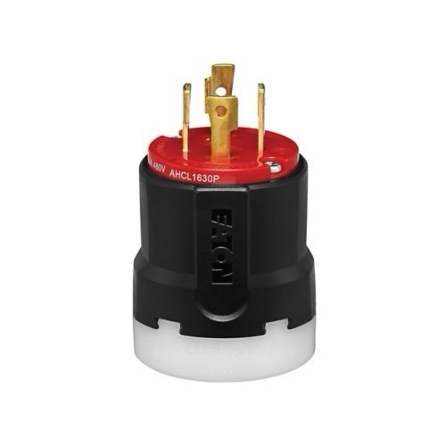 Eaton AHCL1630P HBL2731 71630NP L16-30P 30 Amp 480V Twist Lock Male Plug NIB
