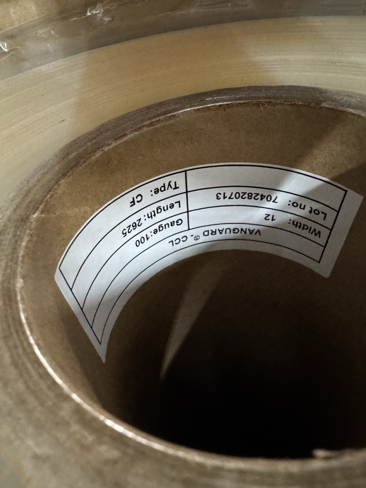 CCL Vanguard Shrink Films- 12″ wide x 2,625′ long, 100 Gauge Type CF