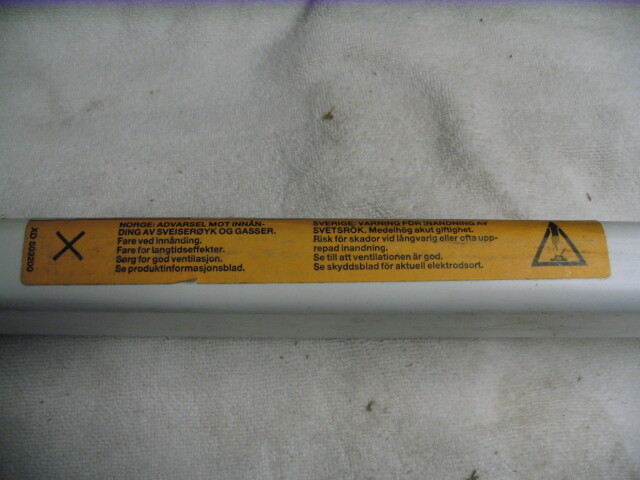 SANDVIK ARC ROD ESPECIALLY ADAPTED FOR DIE STEEL, .0629″/1.6mm 3.527 LBS.1.6 KG