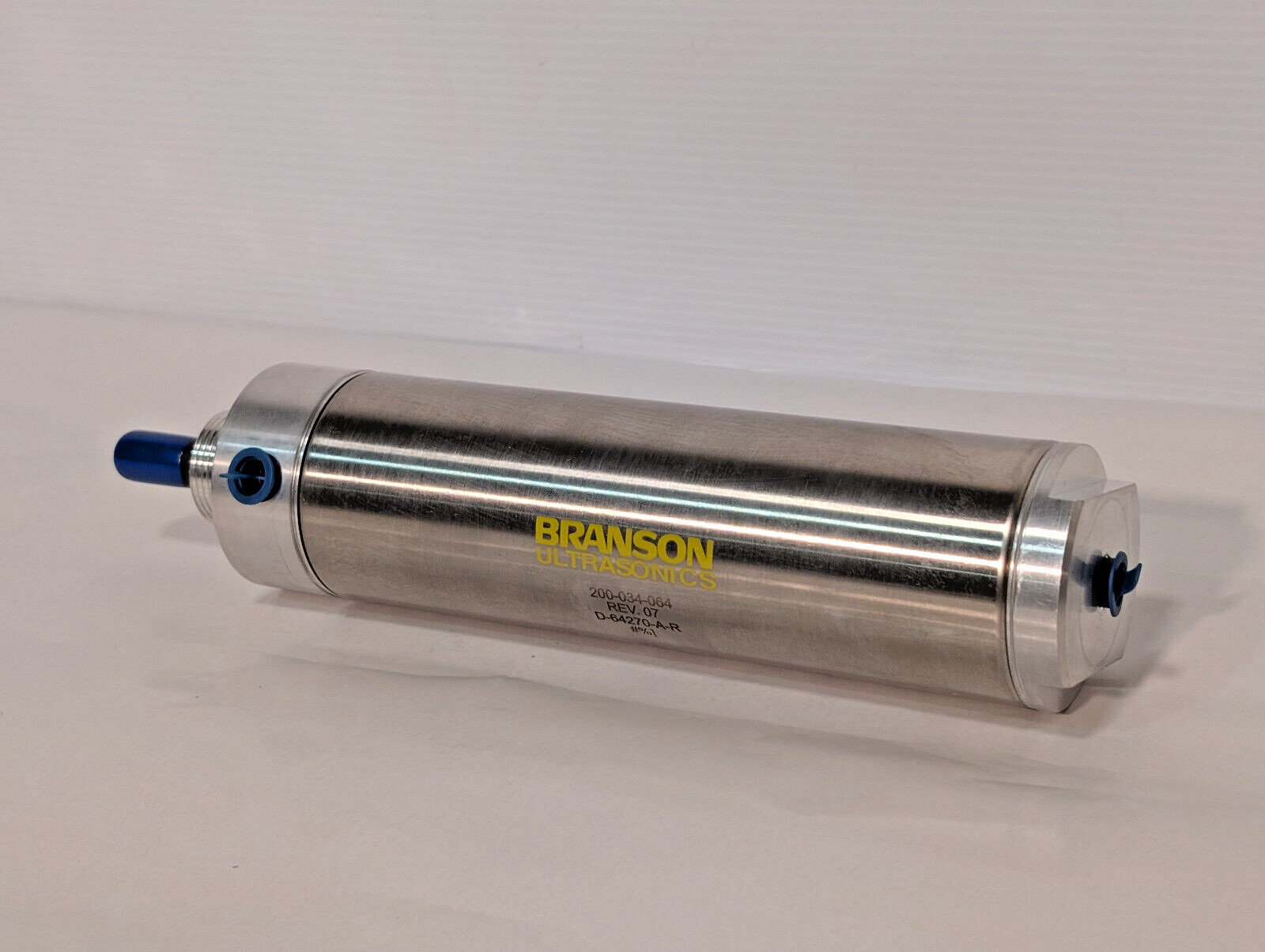 Branson Ultrasonics 200-034-064, Bimba D-64270-A-R, 2.5″x6″ Air Cylinder