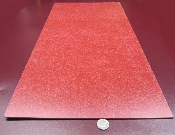 GPO3 Electrical Red Fiberglass Sheet 1/8″ Thick x 12.0″ Wide x 24.0″ Long