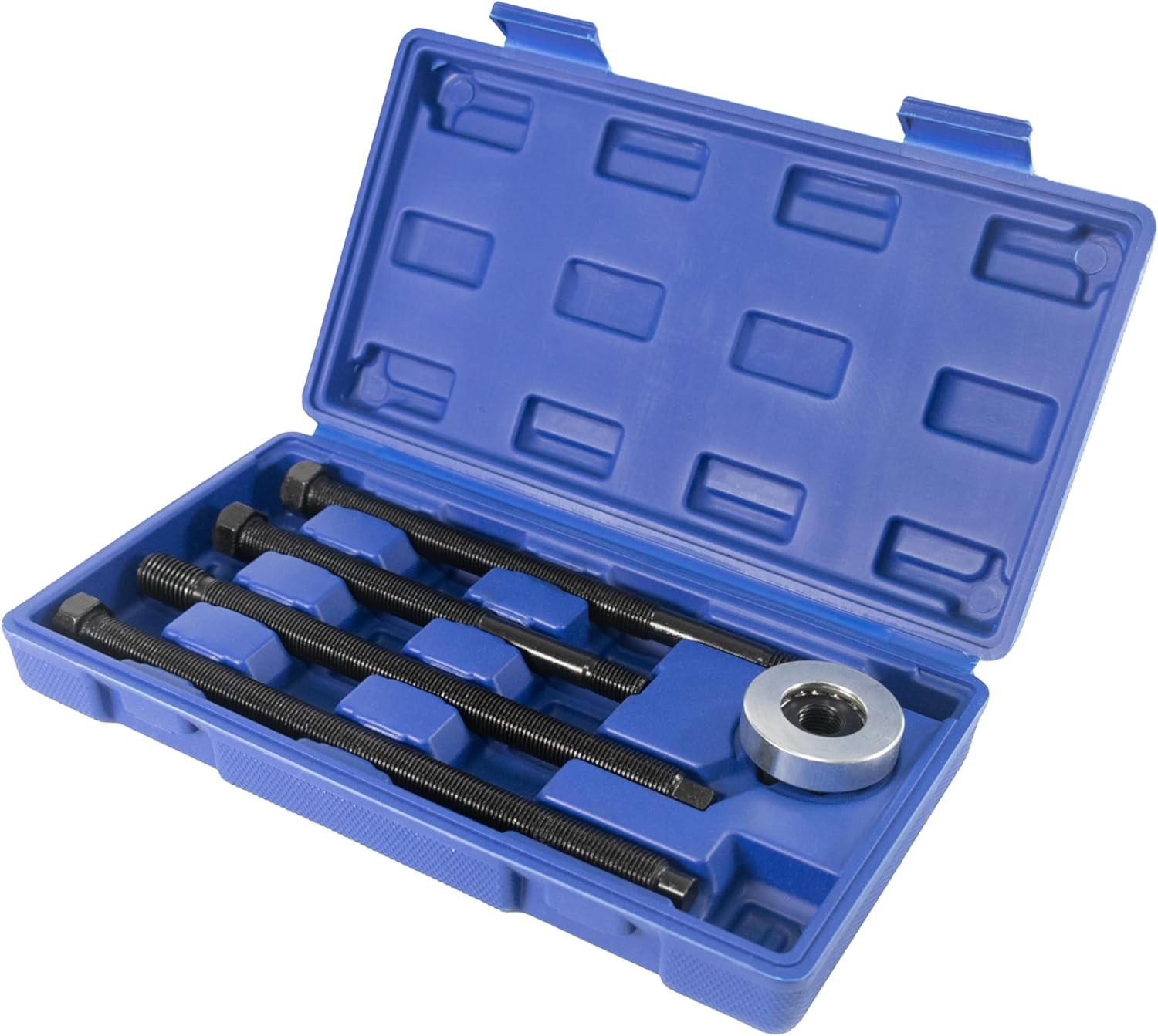 HFS(R) 5Pcs Long Reach Harmonic Balancer Installer Kit, 4 Adapters & Nut Bearing