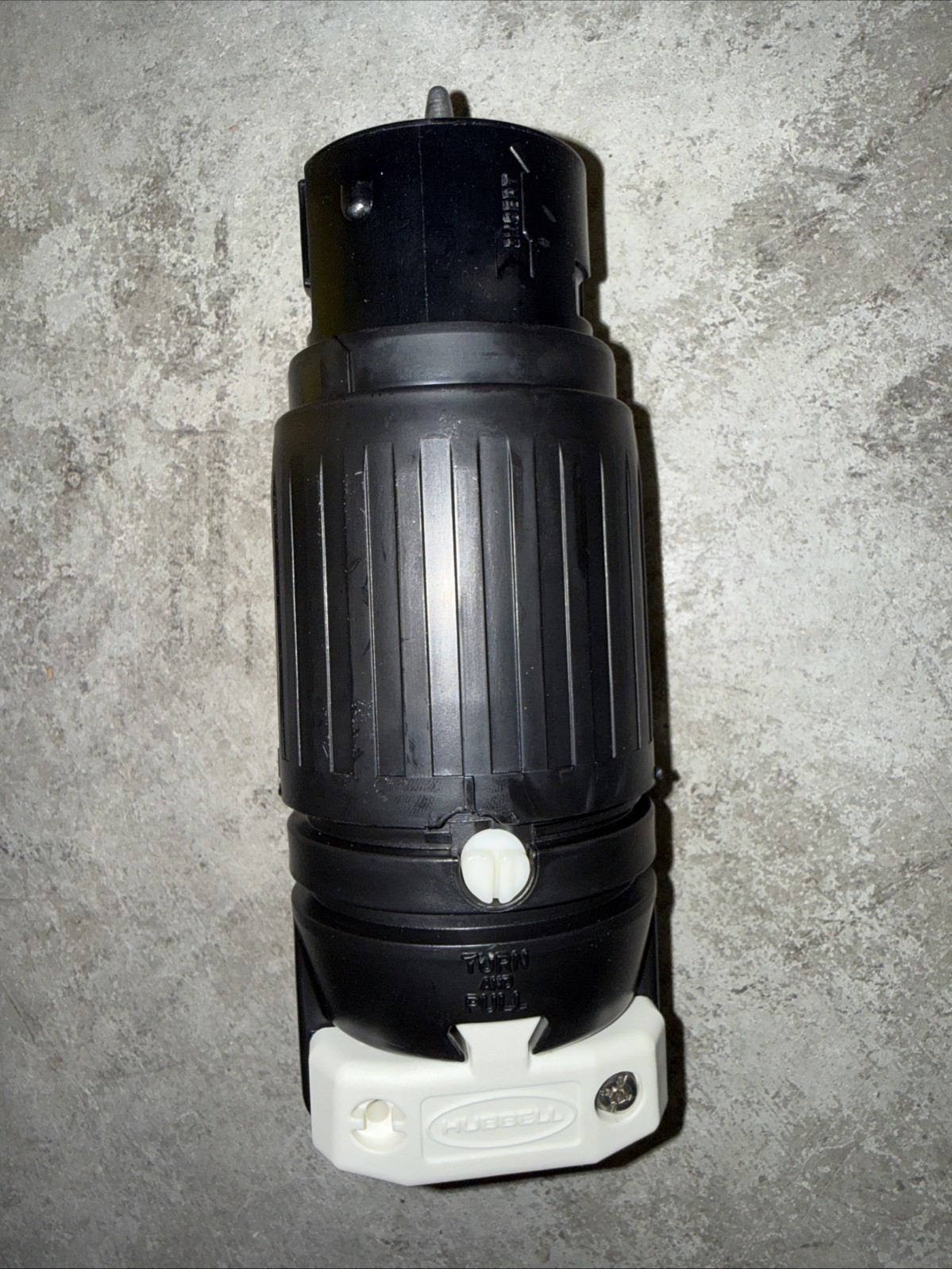 Hubbell Connector Insulgrip Twist-Lock CS8164C 50A 480V 3 Pole