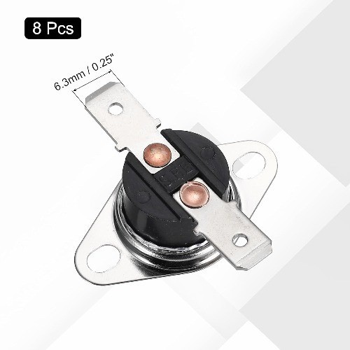 KSD301 Thermostat 150°C/302°F 10A Normally Closed N.C Adjus Number of Items: 8